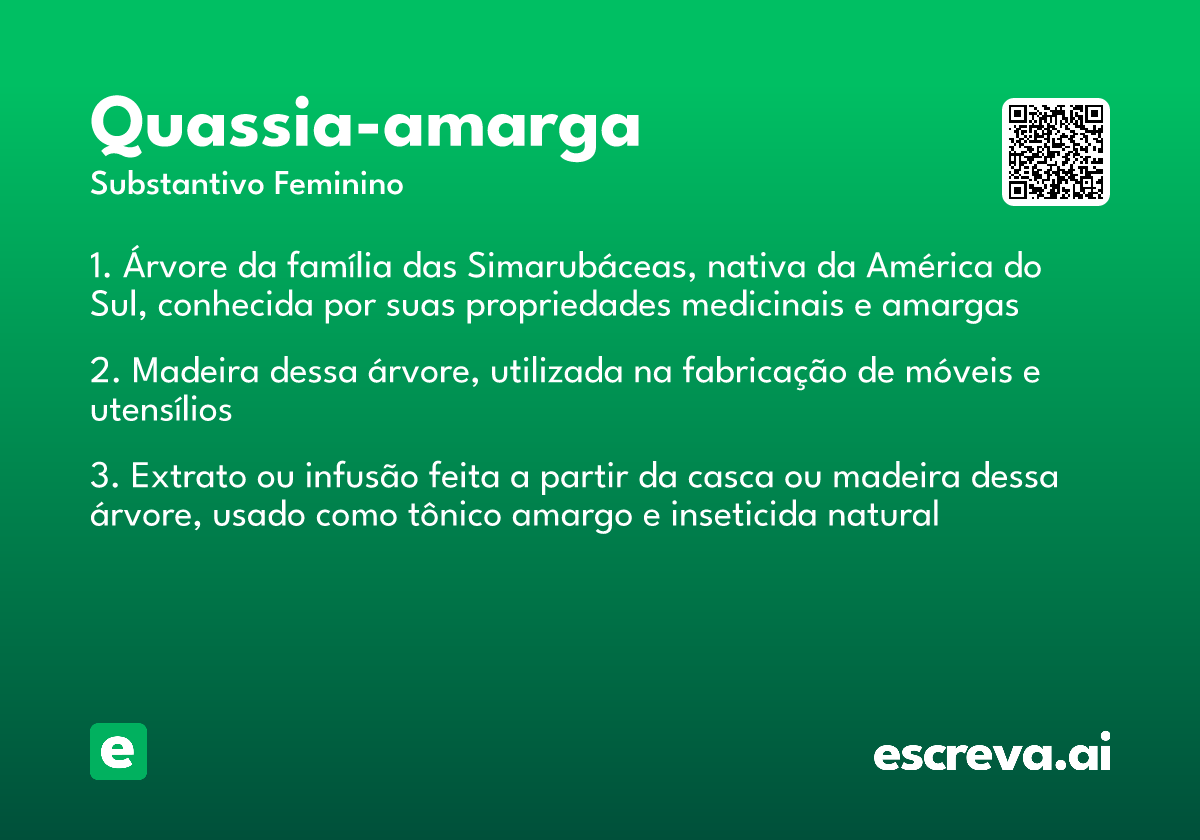quassia-amarga