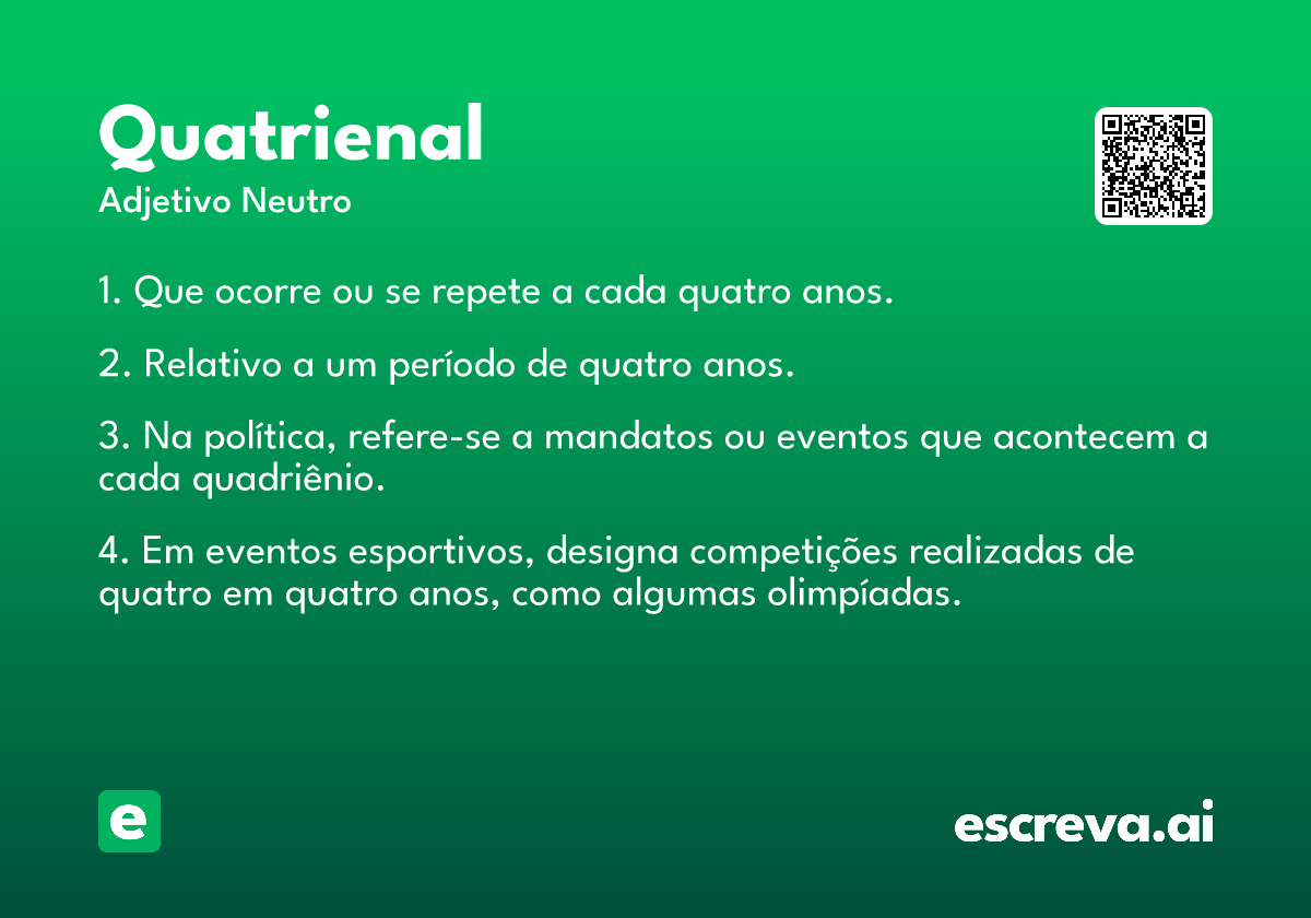 quatrienal