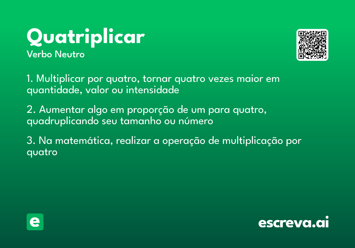 quatriplicar