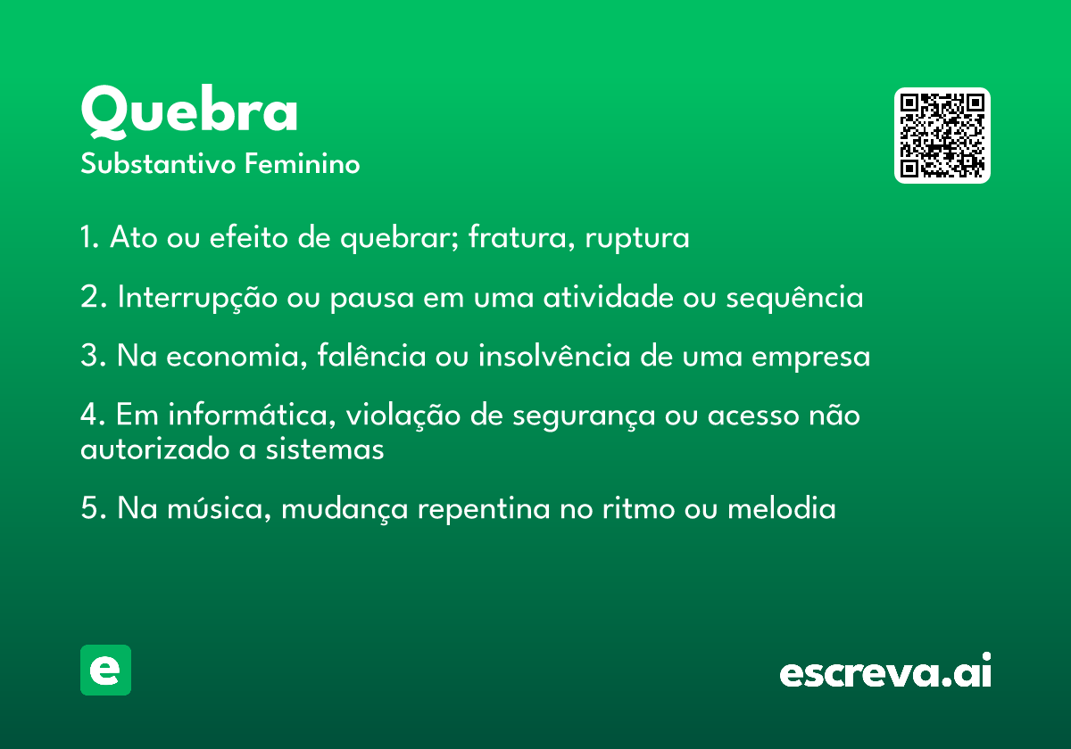 quebra
