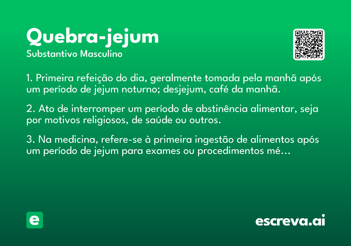 quebra-jejum