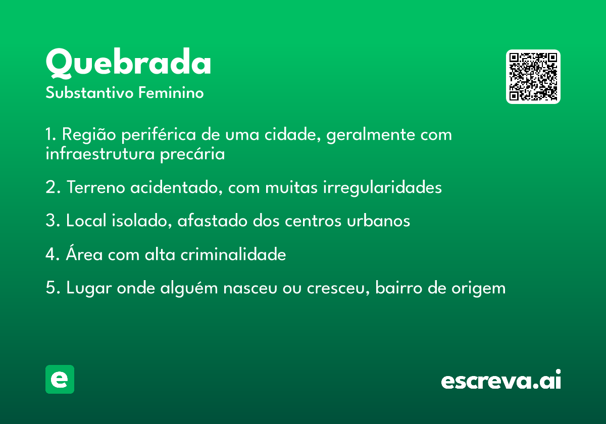 quebrada