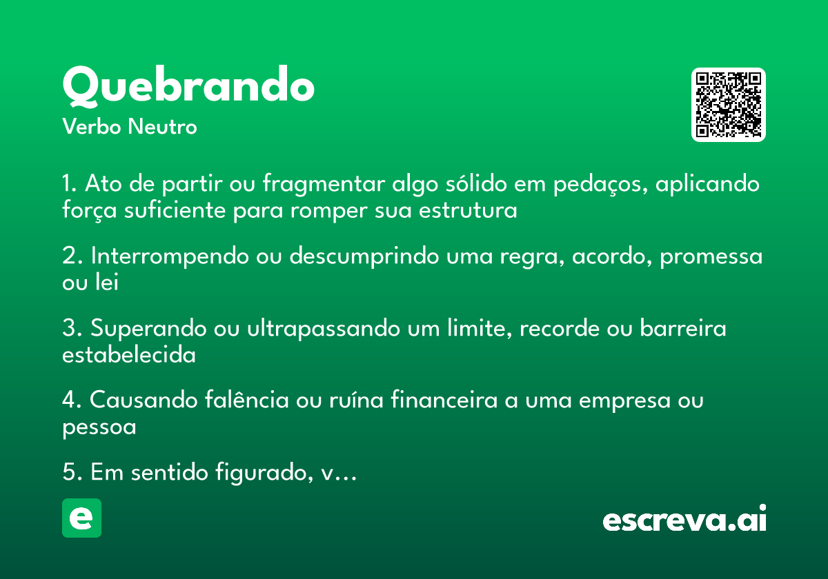 quebrando