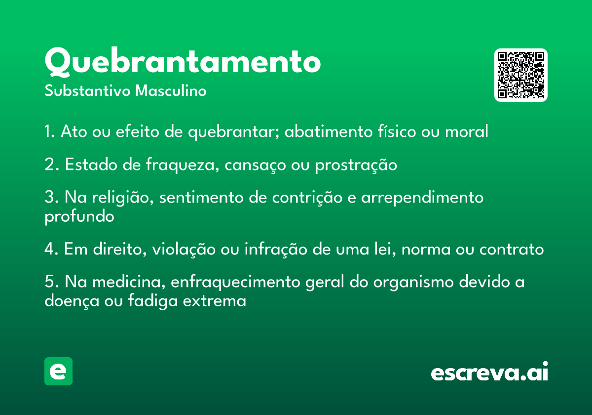 quebrantamento
