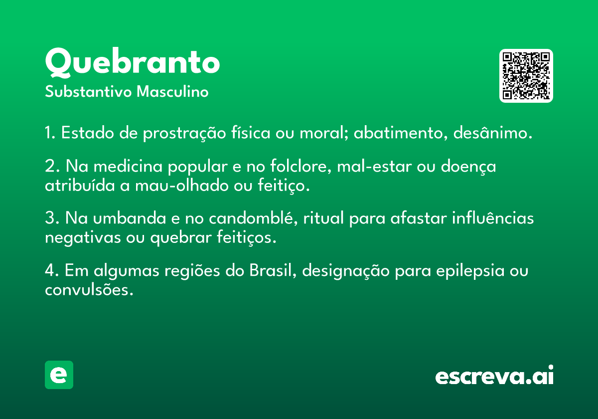 quebranto
