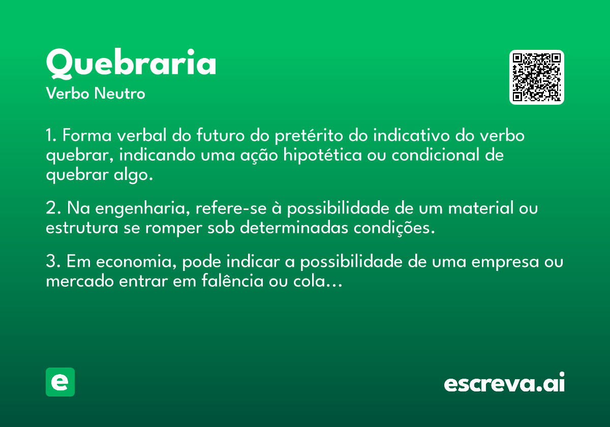 quebraria