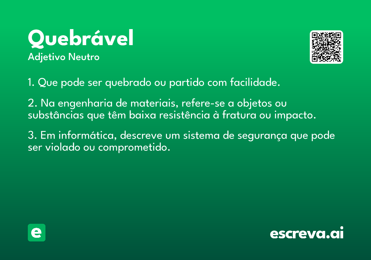quebrável