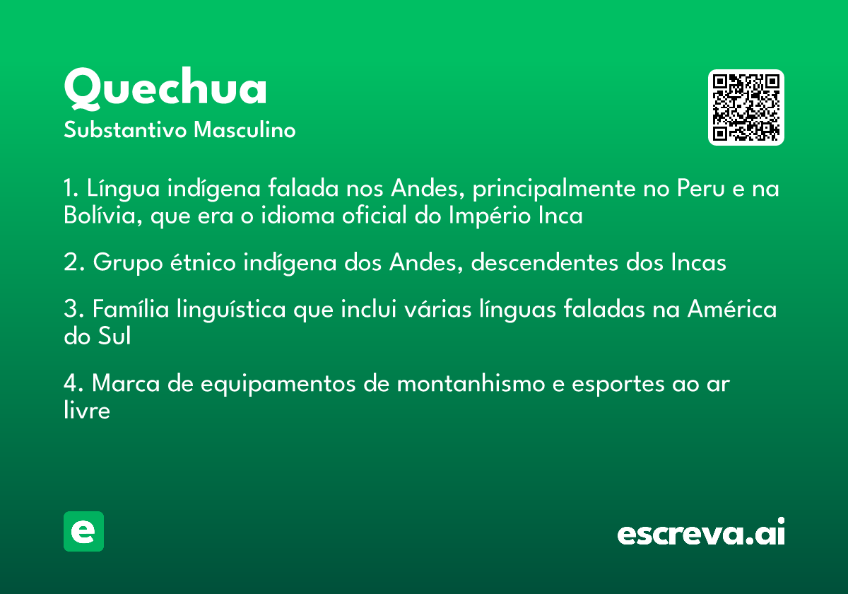 quechua