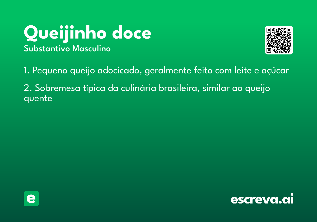 queijinho doce