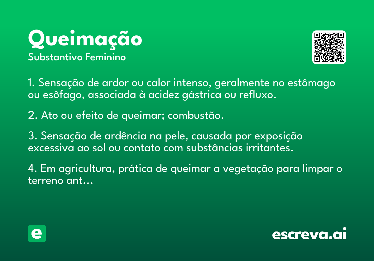 queimação