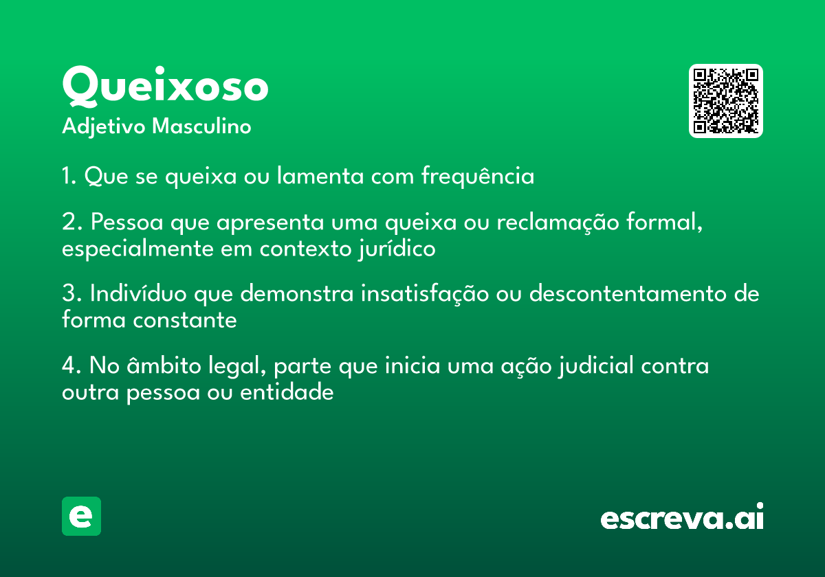 queixoso
