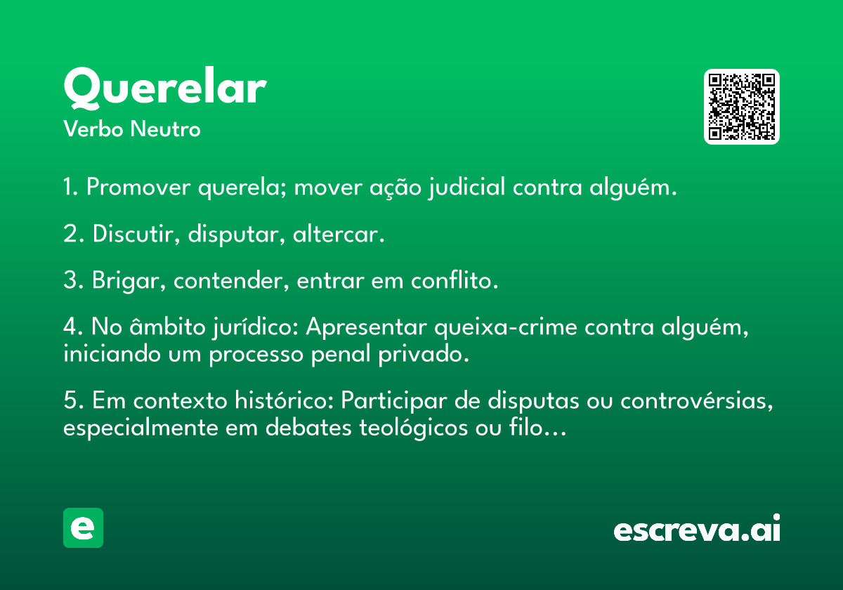 querelar