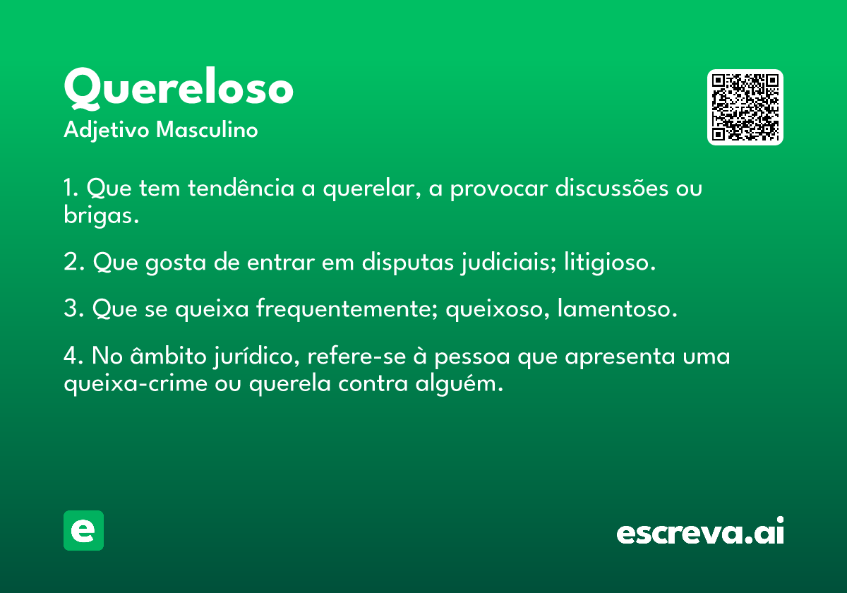 quereloso