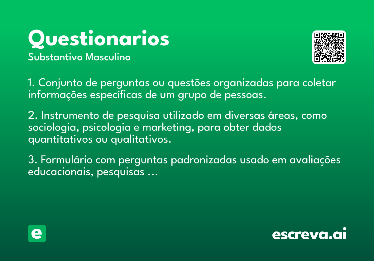 questionarios