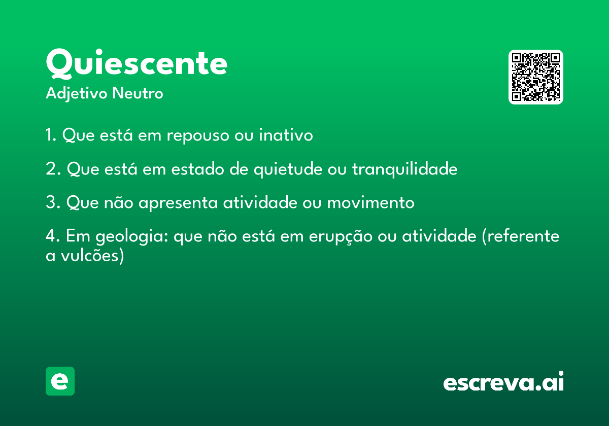 quiescente