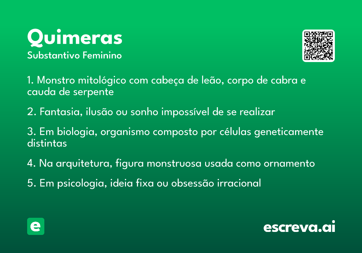 quimeras