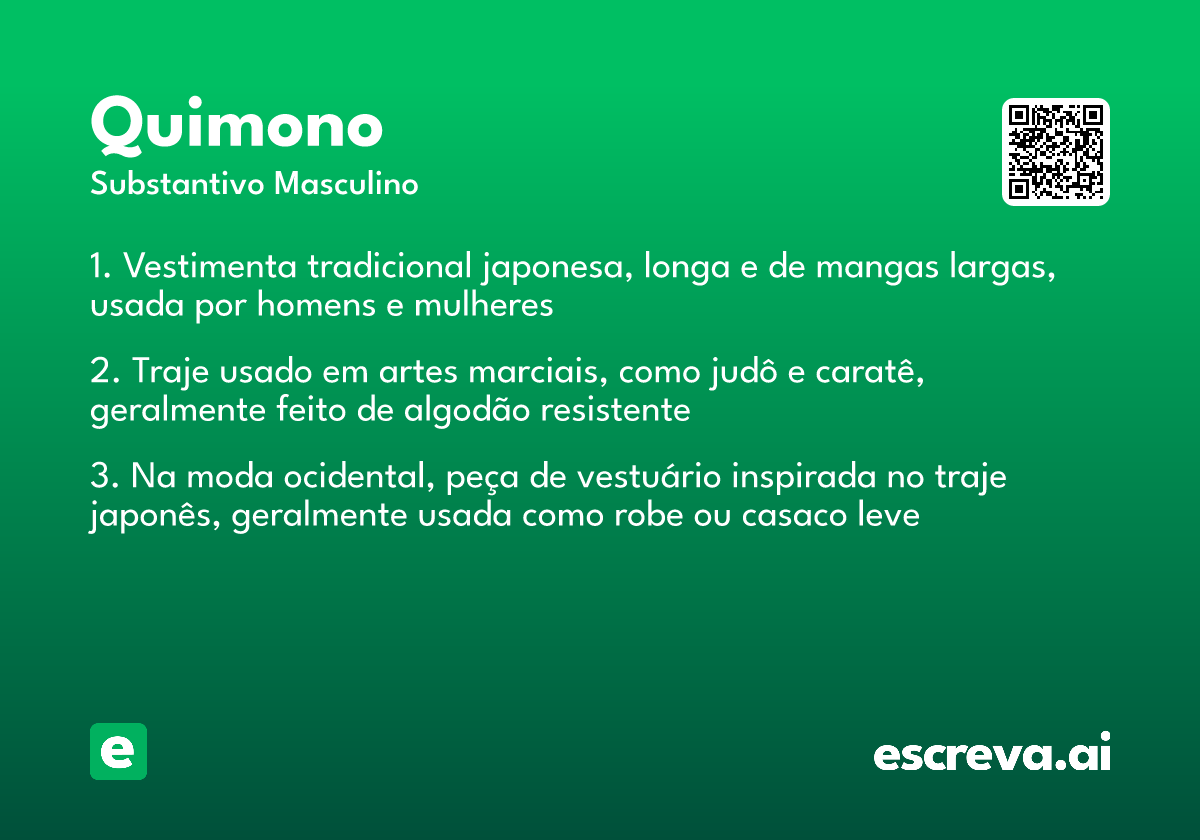 quimono