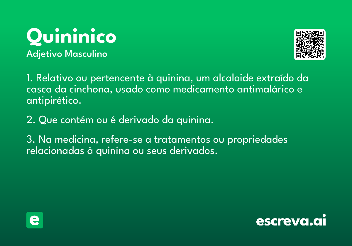 quininico