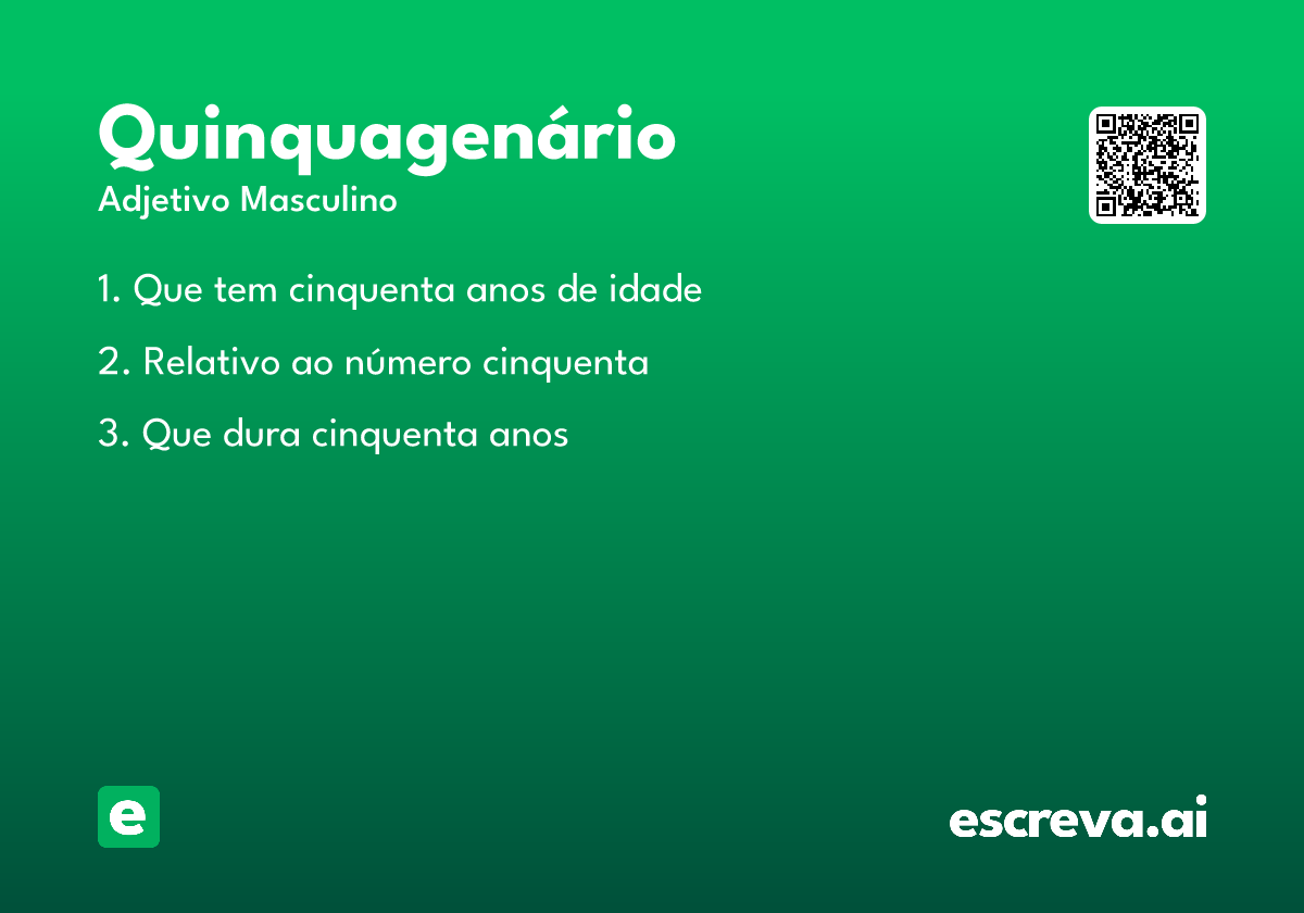 quinquagenário