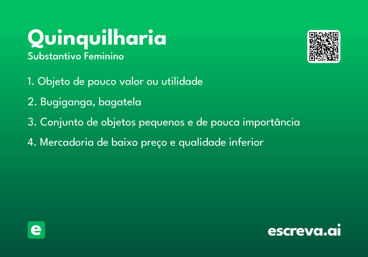 quinquilharia