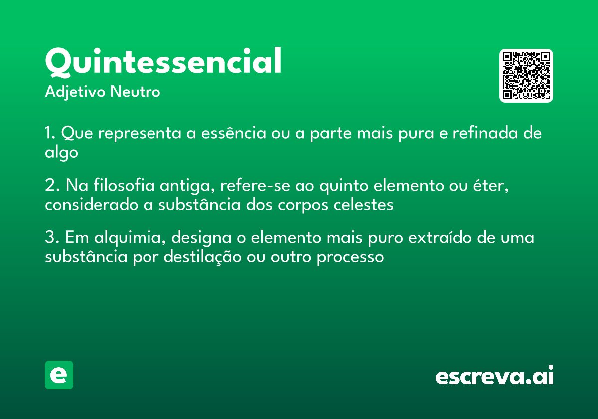 quintessencial