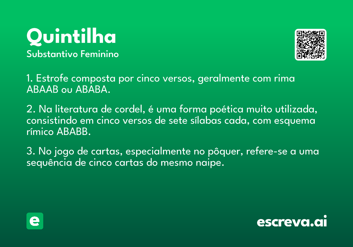 quintilha