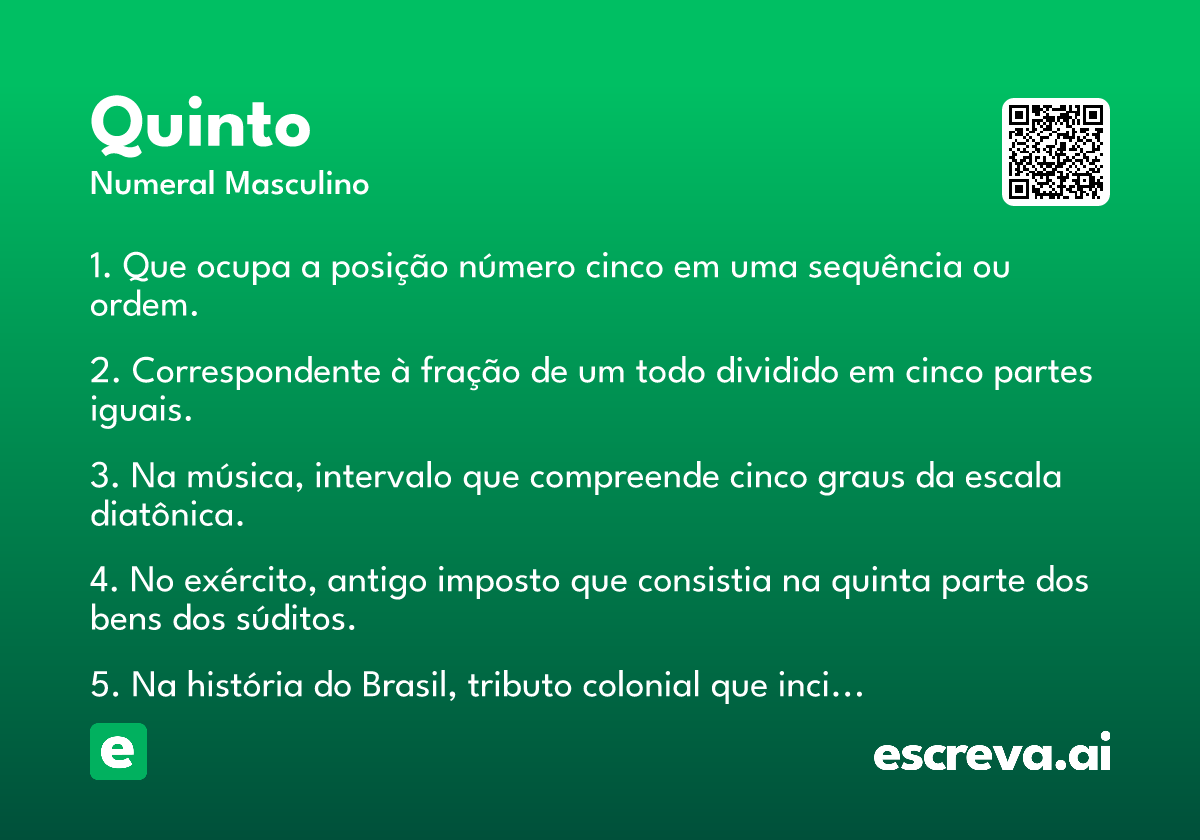 quinto