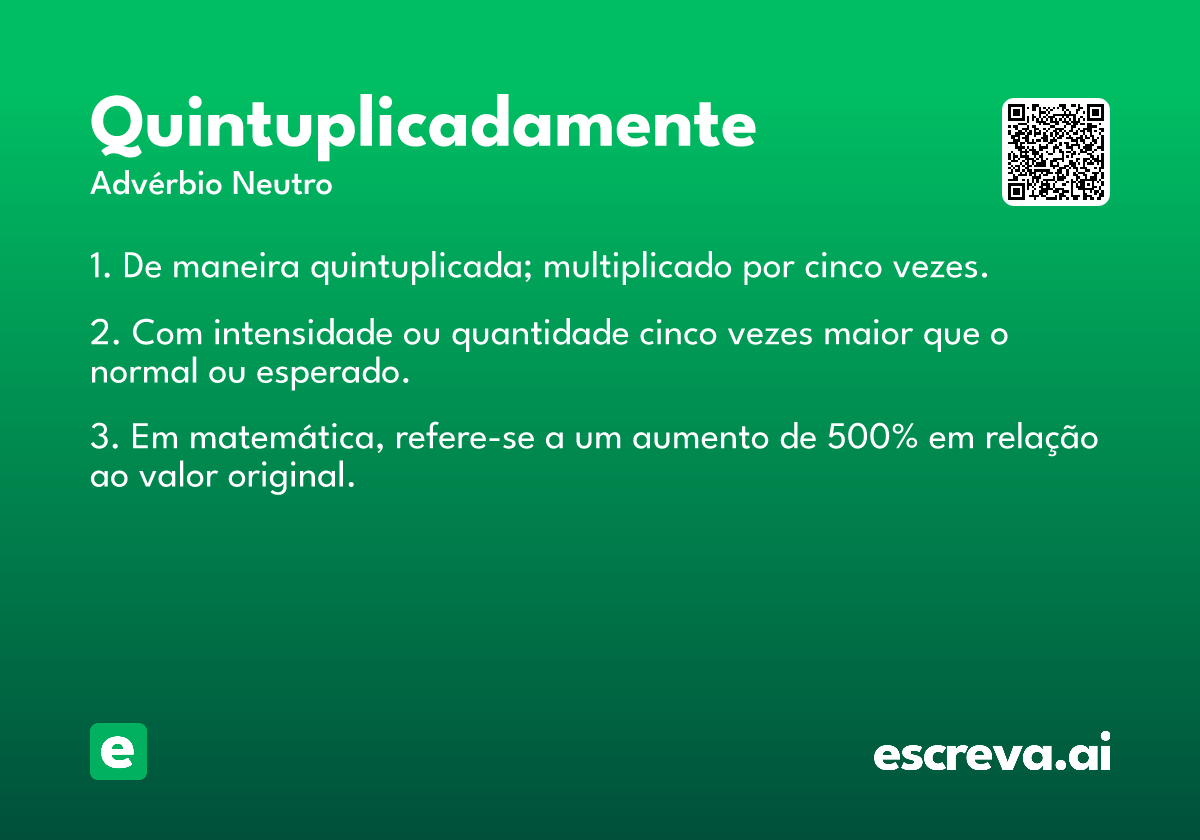quintuplicadamente