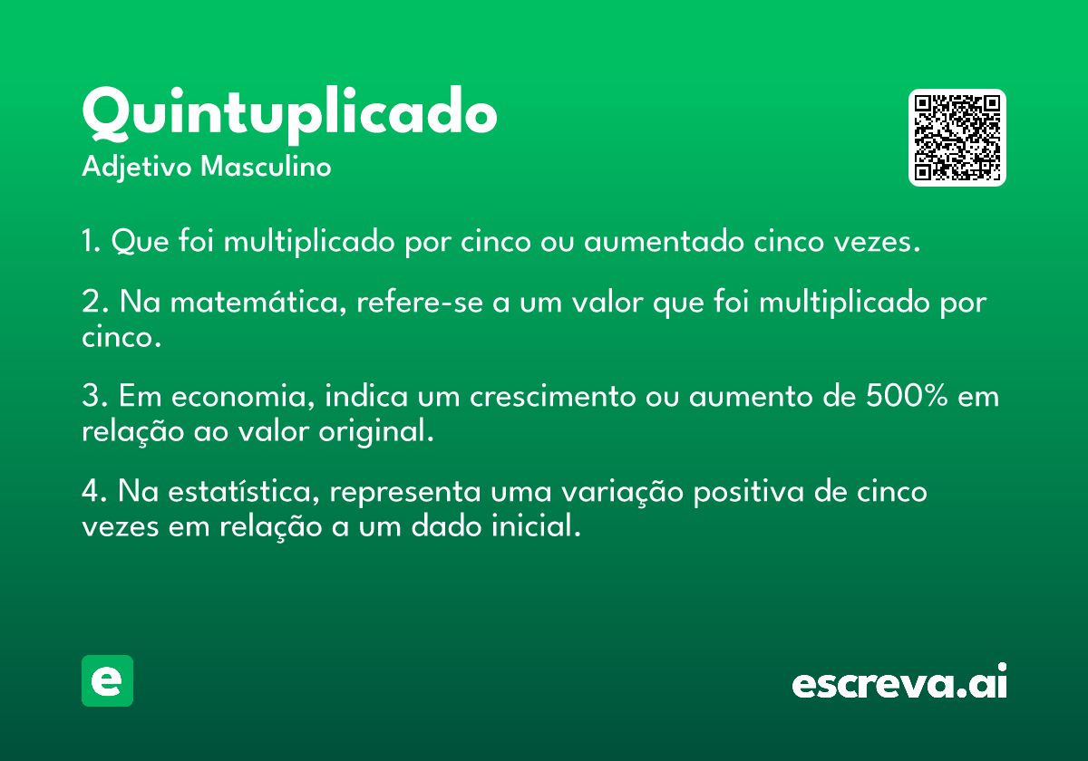 quintuplicado