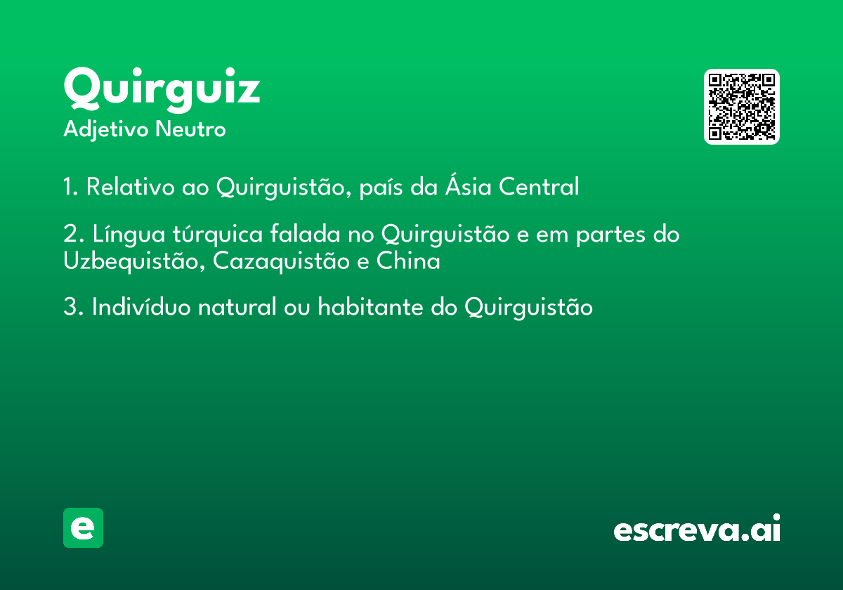 quirguiz