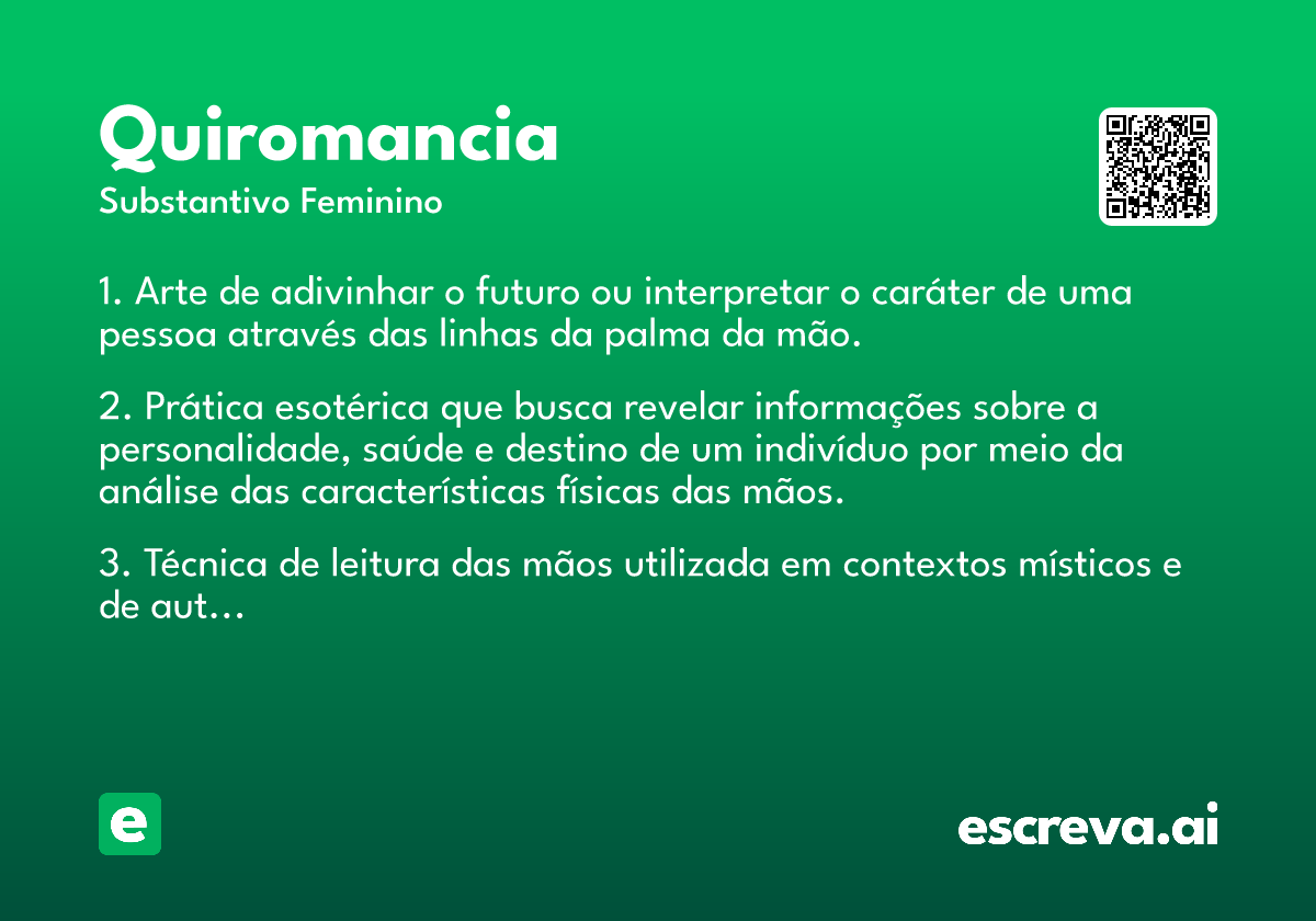 quiromancia