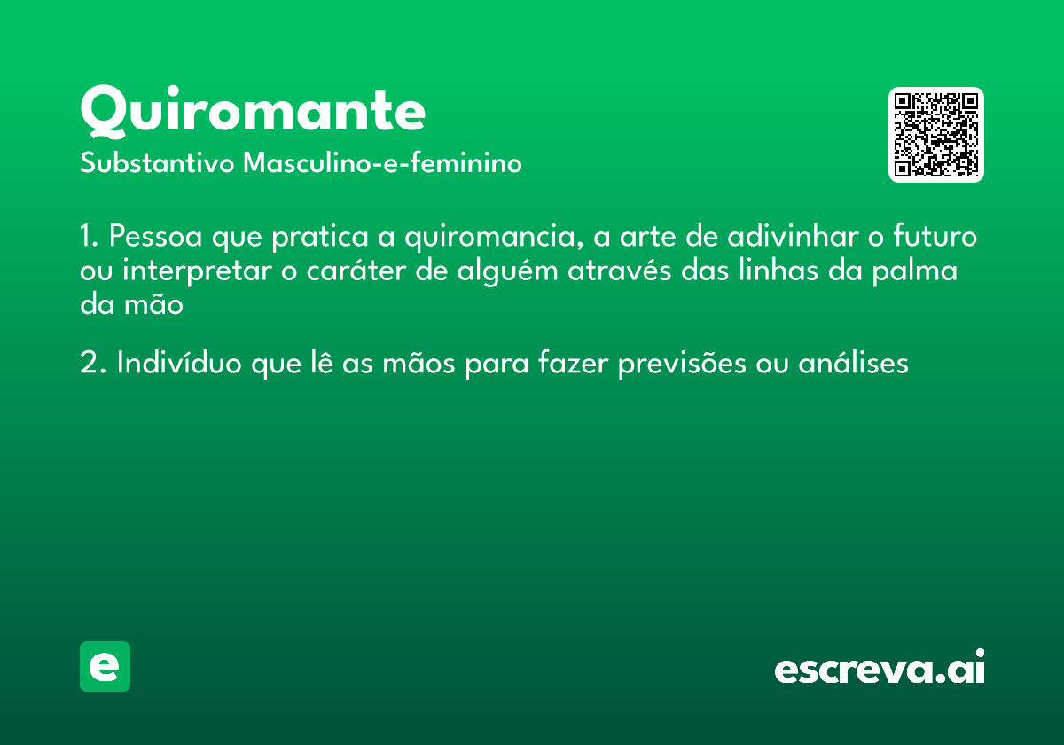 quiromante