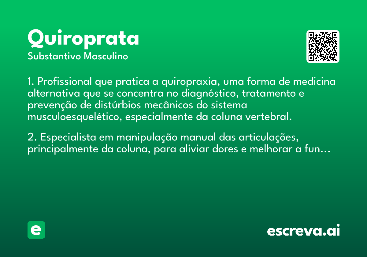 quiroprata