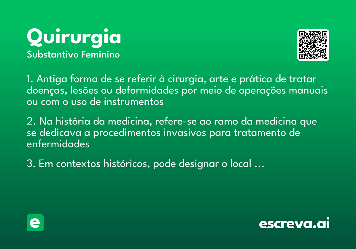 quirurgia