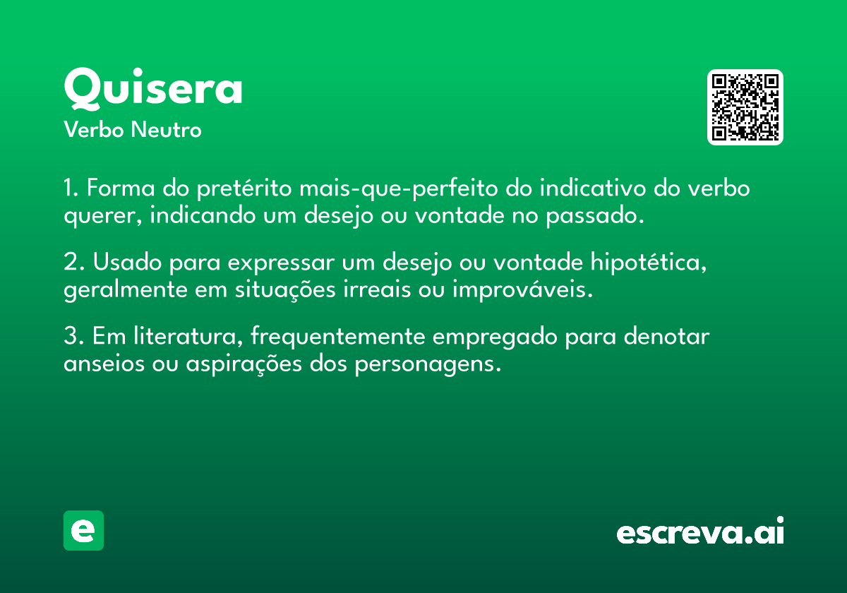 quisera
