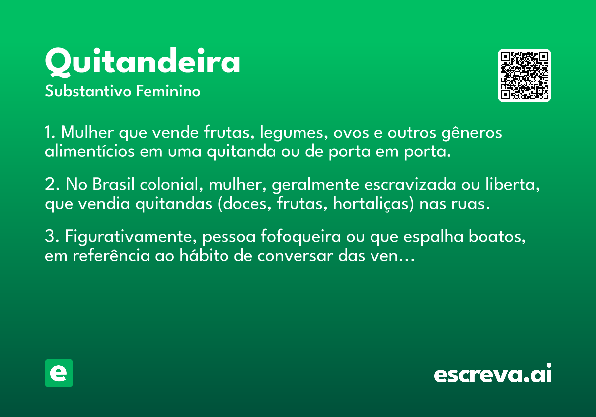 quitandeira