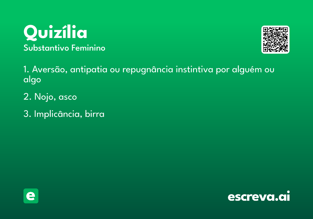 quizília