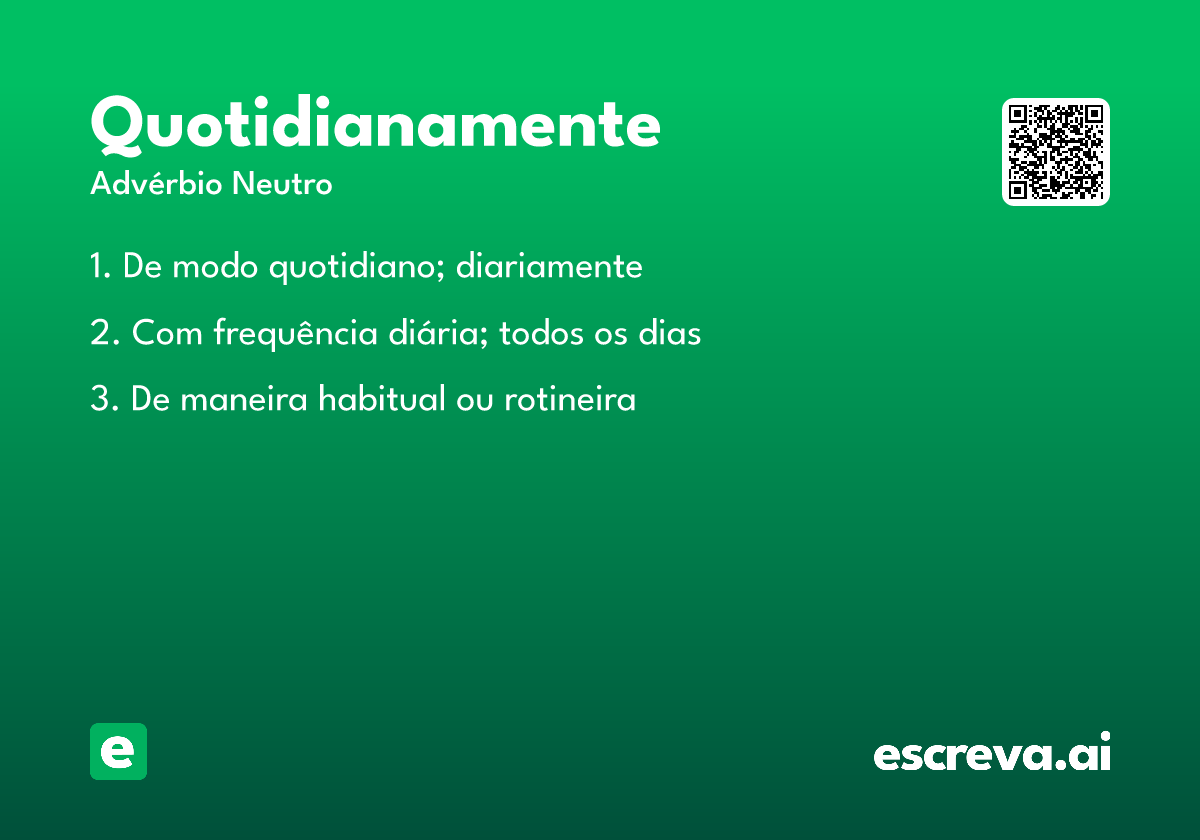 quotidianamente