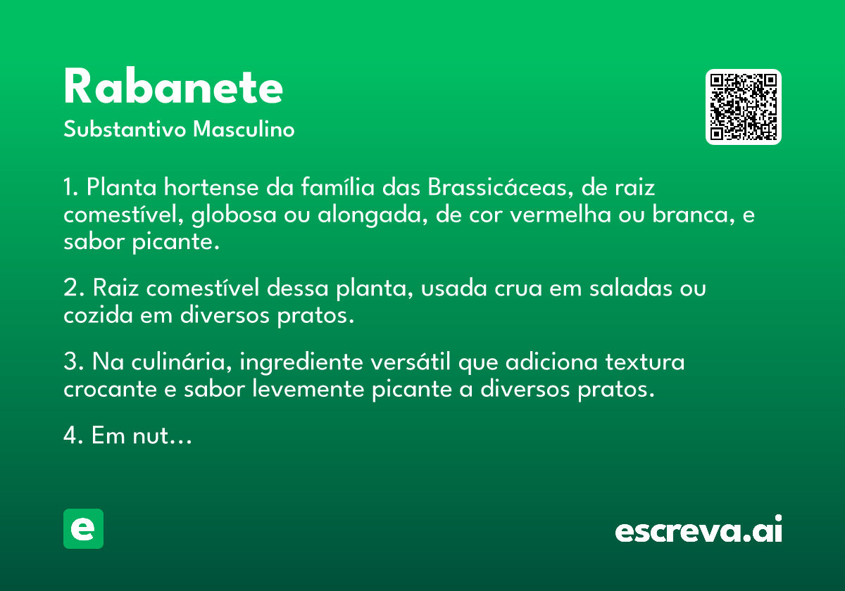 rabanete