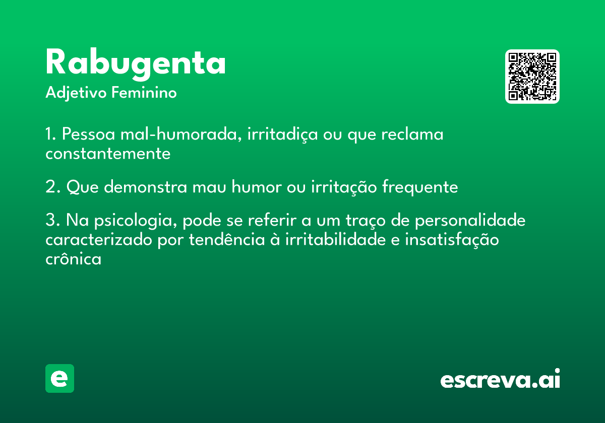 rabugenta