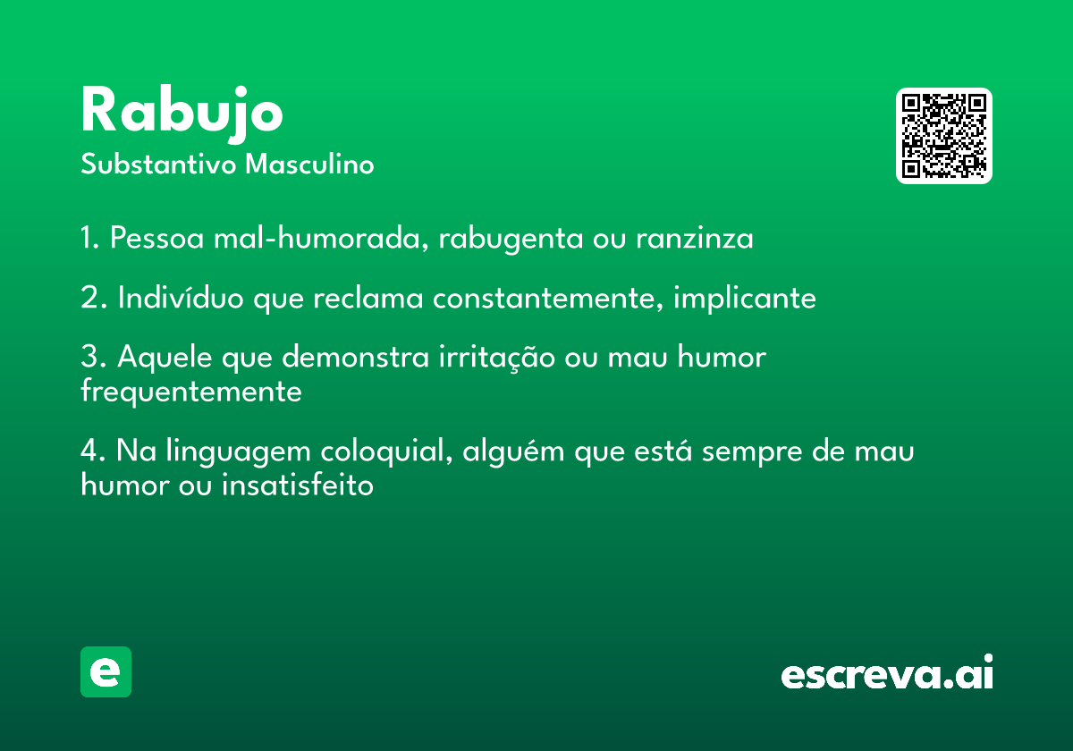 rabujo