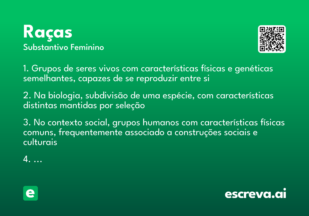 raças