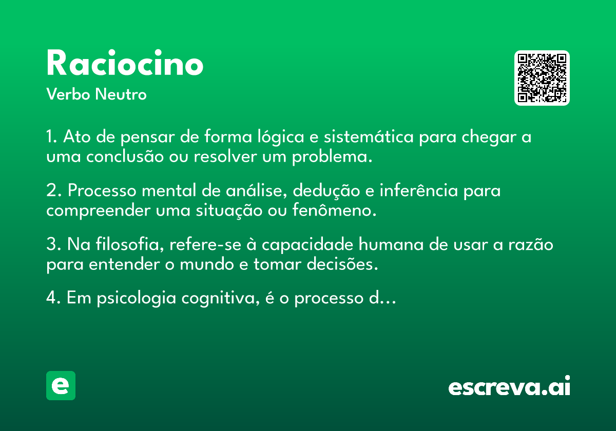 raciocino