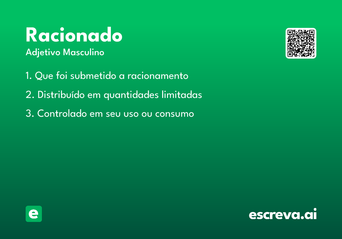 racionado