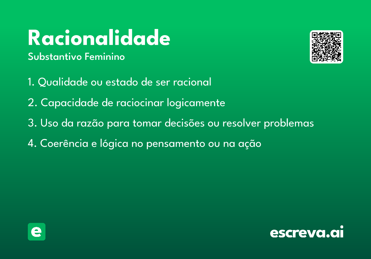 racionalidade
