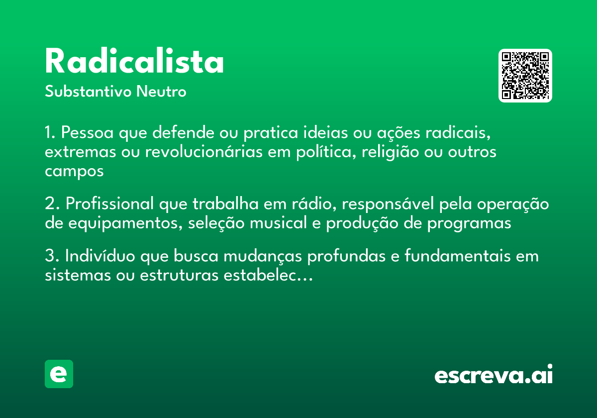 radicalista