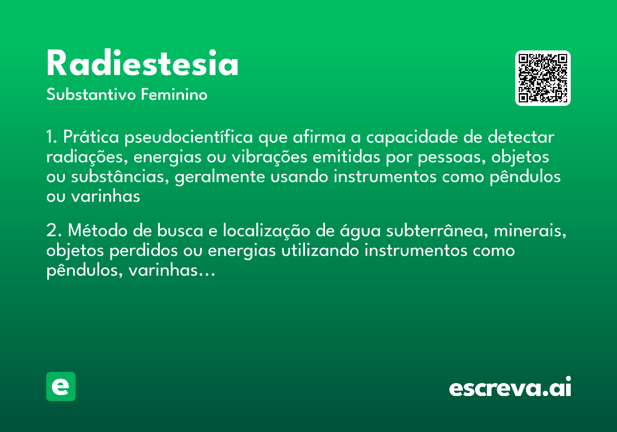 radiestesia