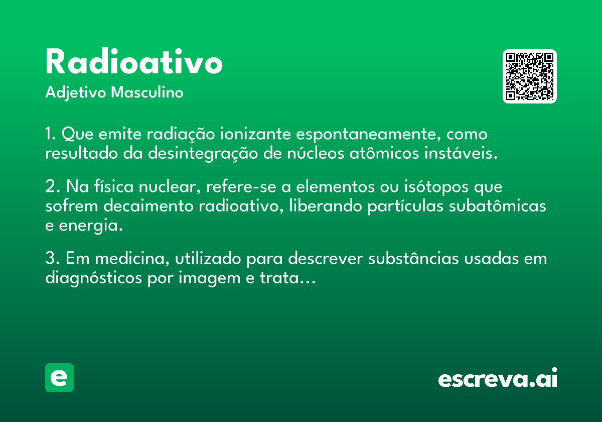 radioativo