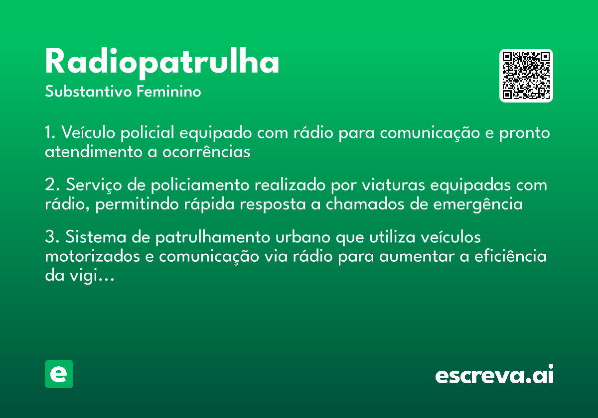 radiopatrulha