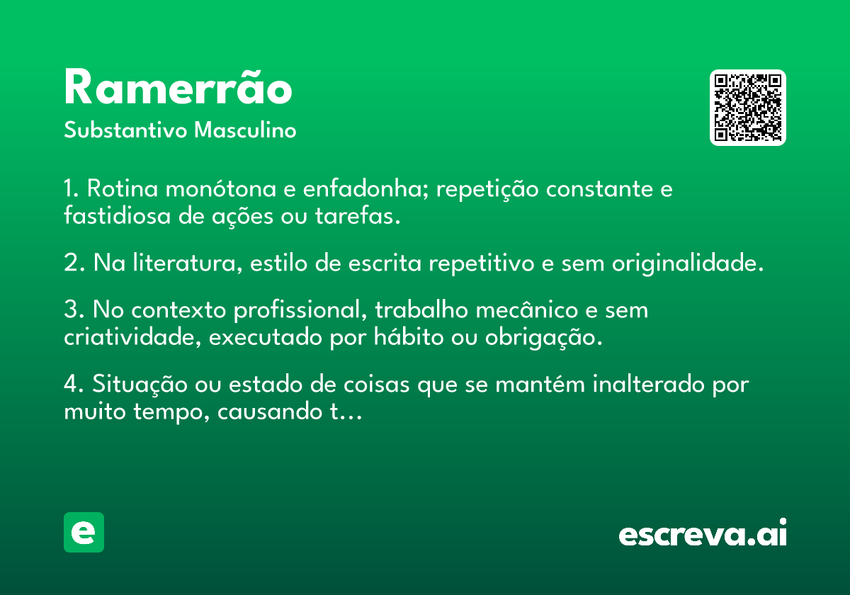 ramerrão
